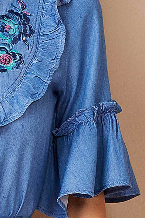 vestido azul claro titanium 5 easy resize com