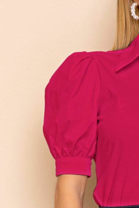 camisa vermelha mangas bufantes 4