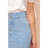 saia jeans com bordados 5