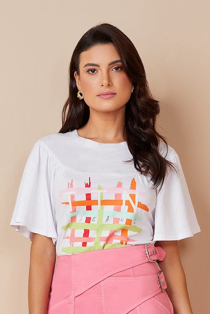 t shirt branca estampa exclusiva localizada 3