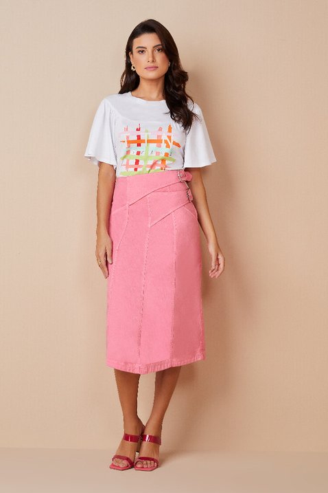 t shirt branca estampa exclusiva localizada 2