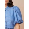 camisa jeans mangas bufantes 5