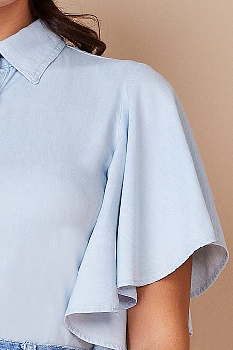 camisa jeans mangas gode 5