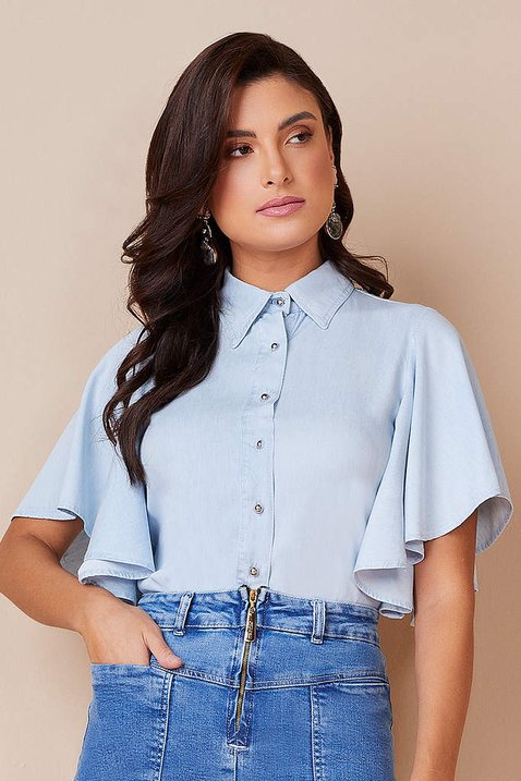 camisa jeans mangas gode 3