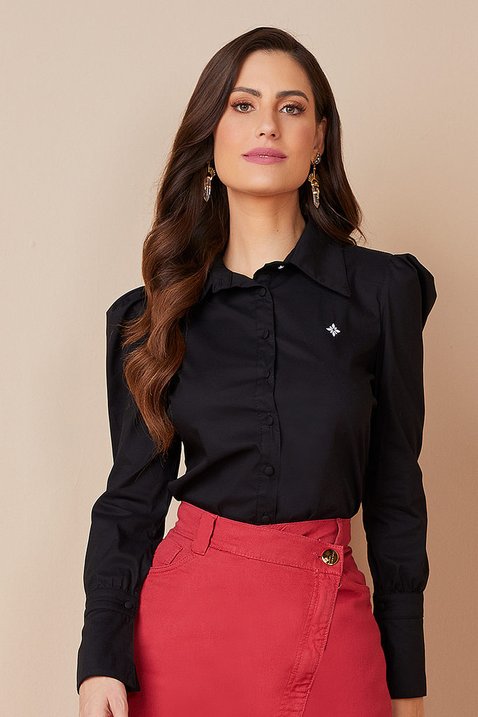 camisa preta manga longa 3
