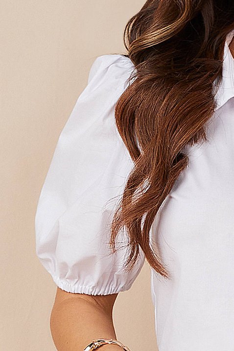 camisa branca mangas bufantes 5