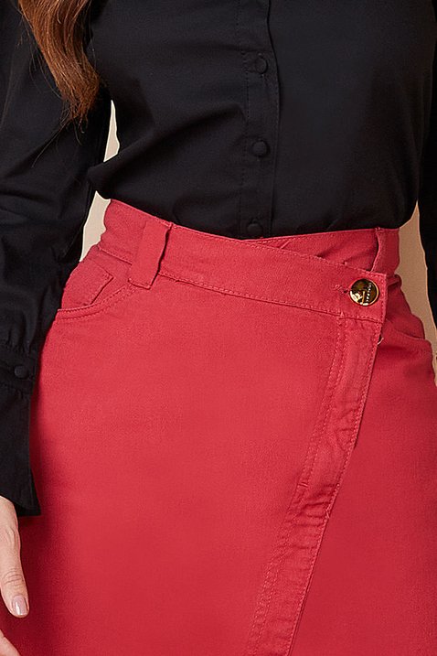 saia evase vermelha 4