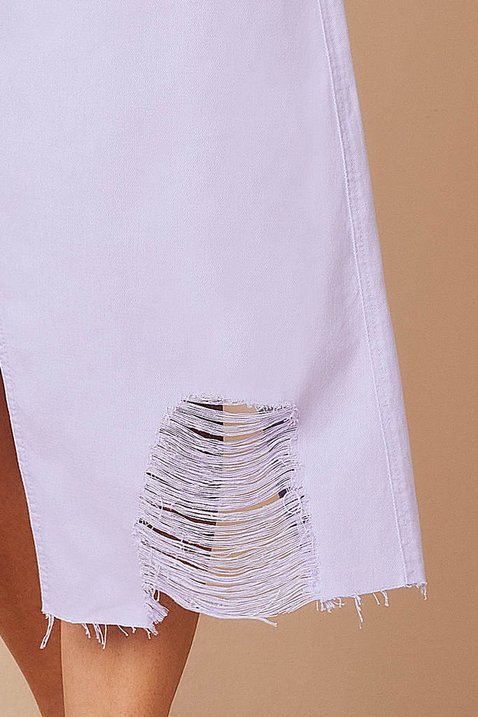 saia lilas evase midi 6