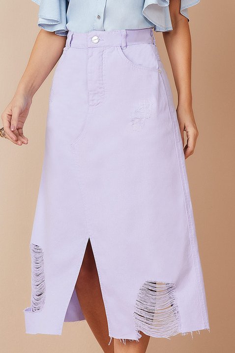 saia lilas evase midi 3