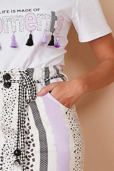 saia estampada com cordao 5