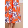 saia laranja estampada 5