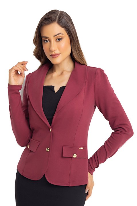 blazer marsala manga longa 1