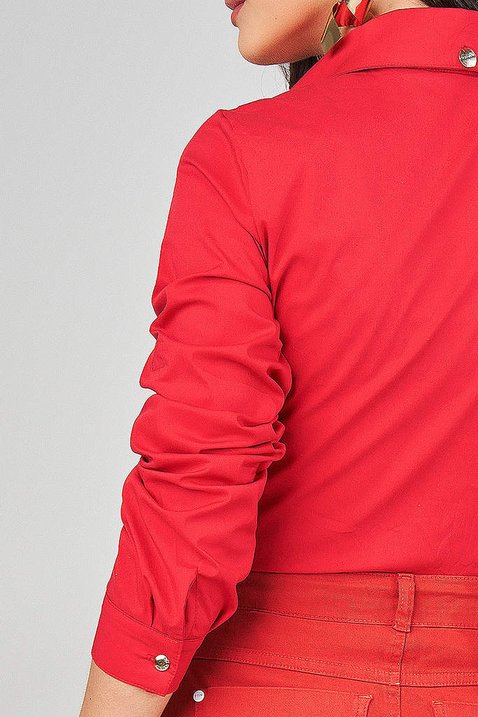 camisa vermelha manga longa 1