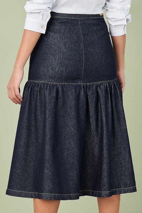 saia jeans sino midi 5