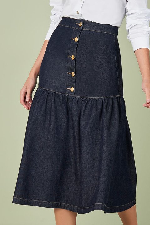saia jeans sino midi 2