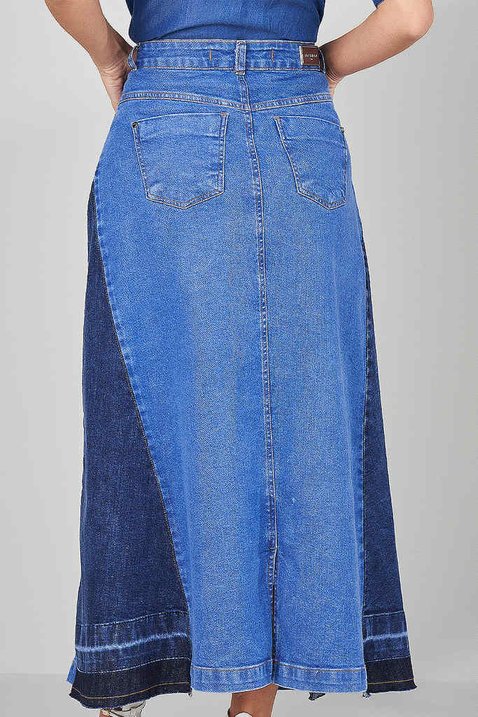 saia longa jeans 6