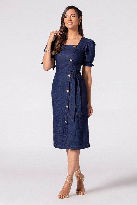 vestido jeans midi 2