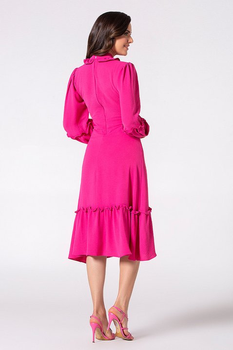 vestido pink evase 8