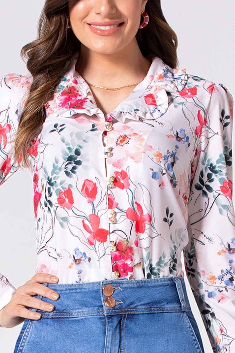 camisa manga longa estampada 6