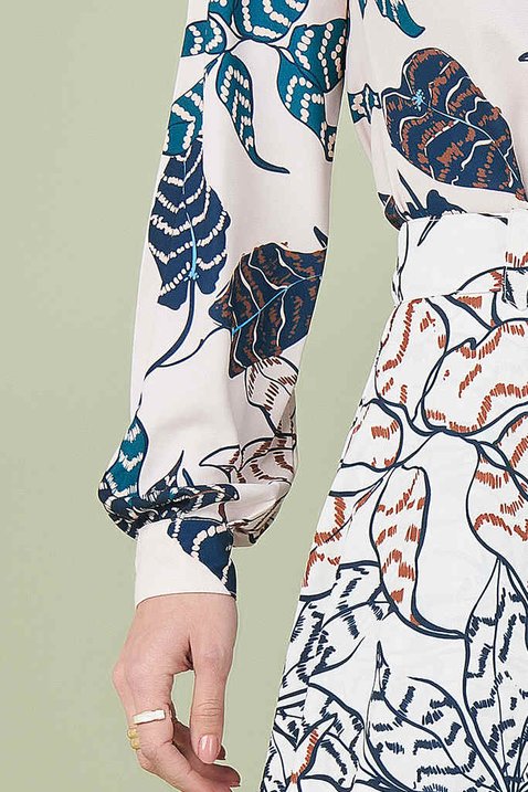 camisa estampada manga longa 6