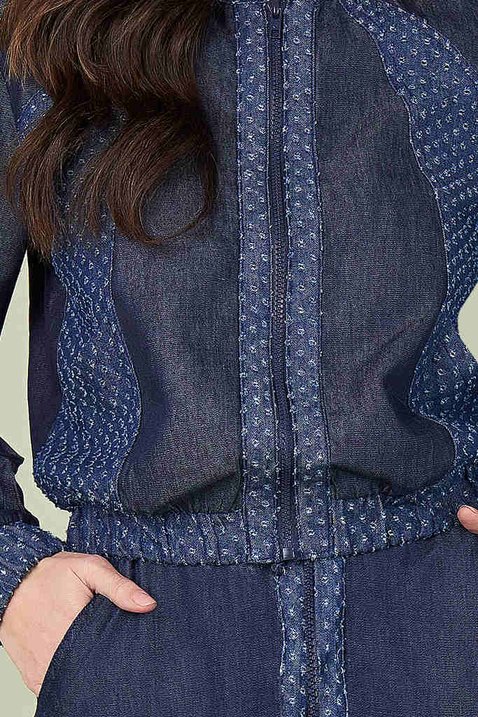 jaqueta jeans com bolsos 6