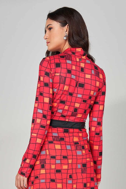 blusa vermelha estampada 4