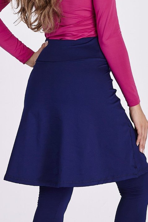 saia calca termica comprida azul marinho com protecao uv50 epulari 11