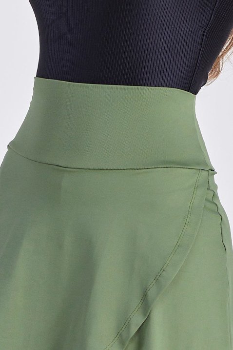 saia calca comprida verde militar em poliamida com protecao solar uv50 epulari 5