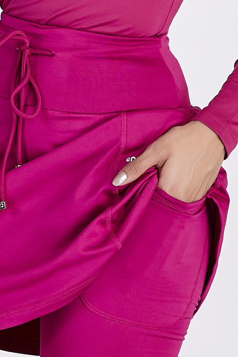 saia calca termica comprida rosa com protecao solar uv epulari 6