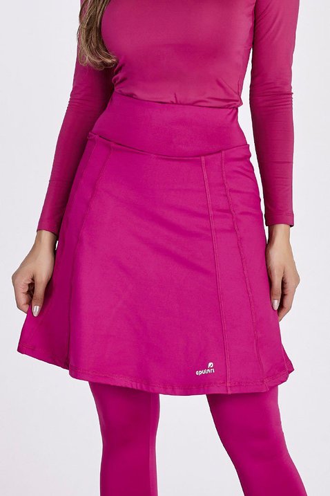 saia calca termica comprida na cor rosa com protecao uv50 epulari 4