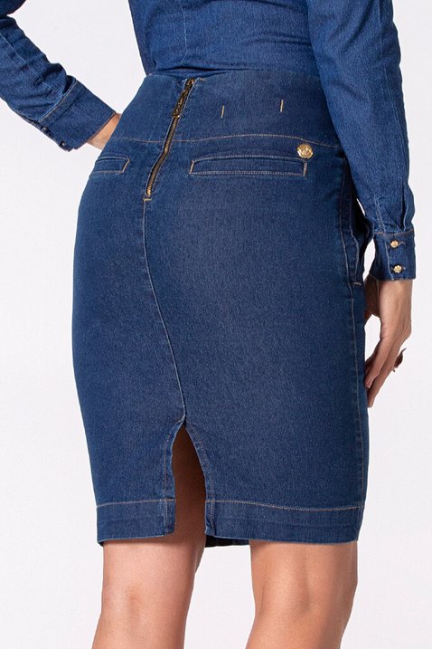 saia jeans laura rosa 5