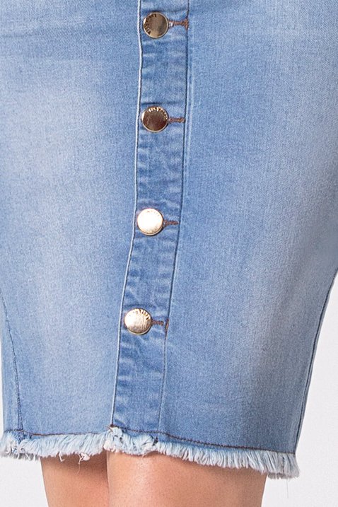 saia com botoes laura rosa 4