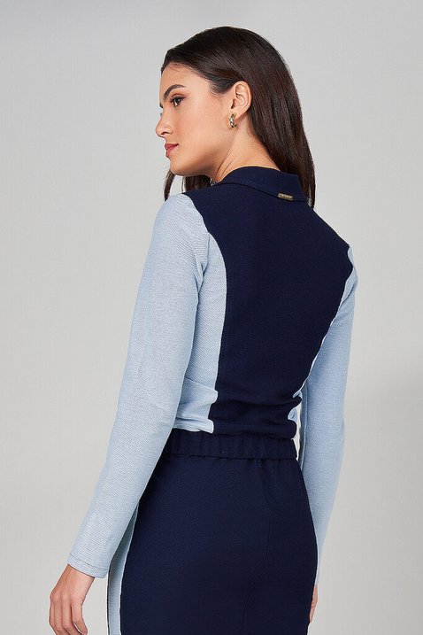 blusa malha denim manga longa 3