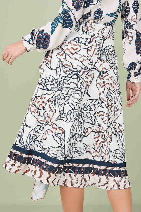 saia estampada assimetrica 5