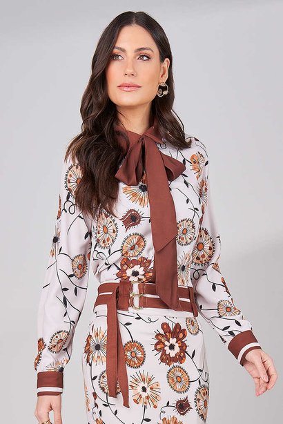 camisa estampada gola removivel 8