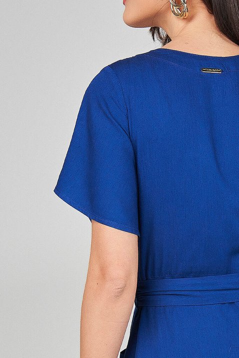 chemise azul jeans midi 2