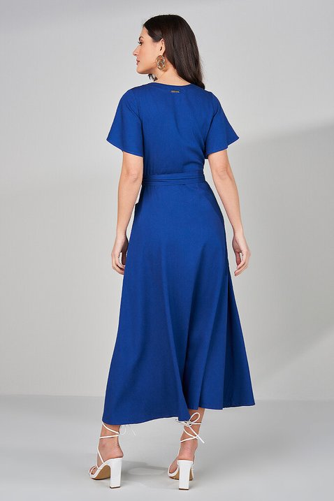chemise azul jeans midi 5
