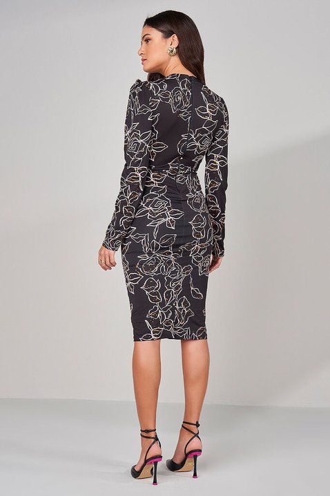 vestido preto tubinho 5