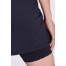 blusa t shirt feminina tapa bumbum na cor preto em poliamida leve e fresquinha epulari 2