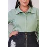 camisa verde manga longa 7