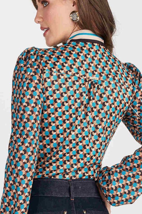 camisa estampada manga longa 3