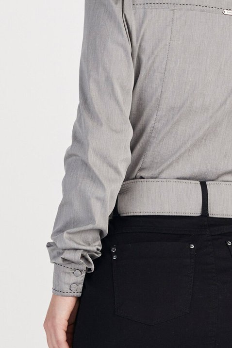 camisa cinza manga longa 2