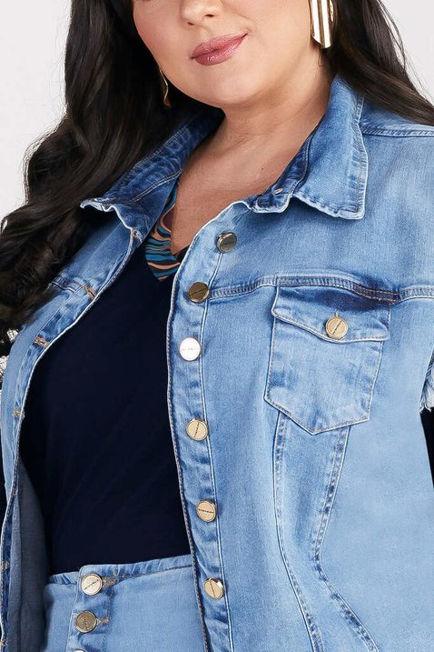 colete jeans barra desfiada 6