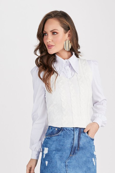 colete off white trico 1