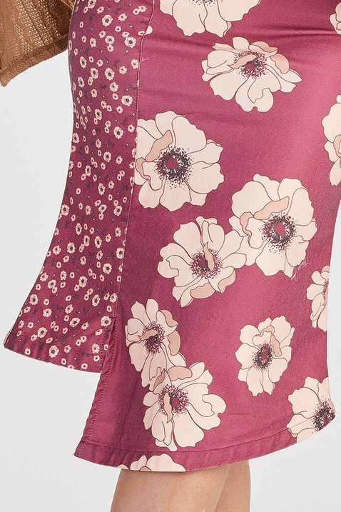 saia estampada assimetrica 5