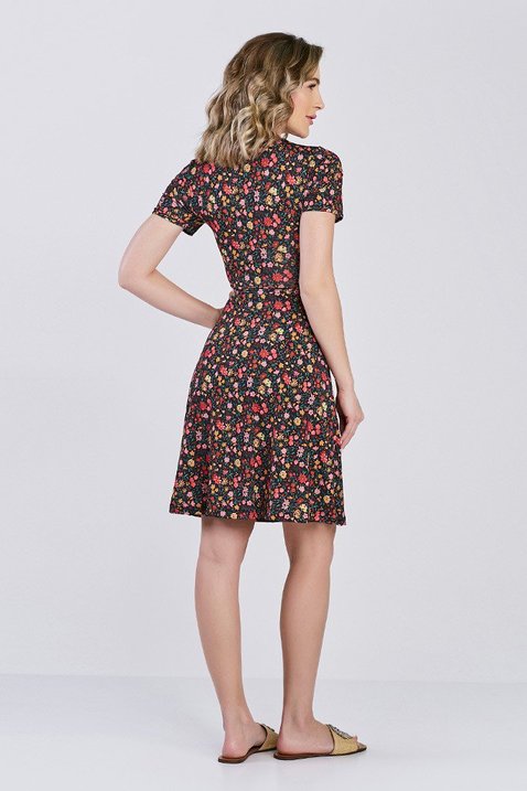 vestido moda praia modesta com short e tic tac na lateral para prender o short com protecao solar epulari 5