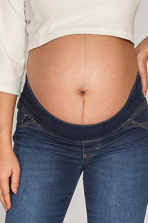 calca jeans cos com elastico 7