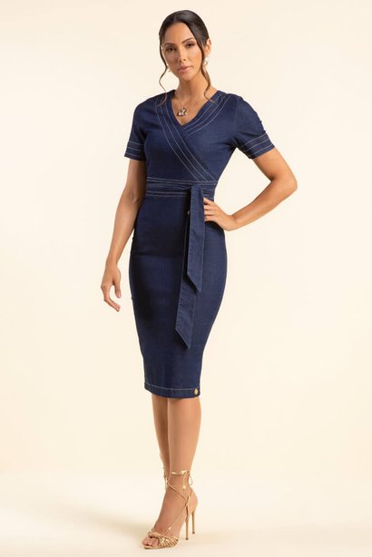 vestido jeans azul 2