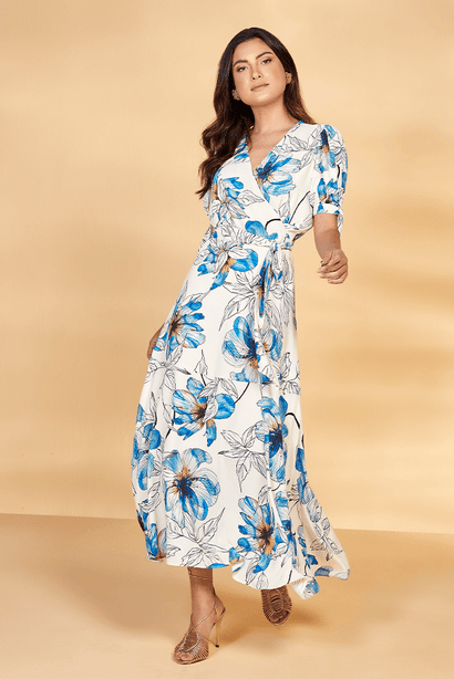 vestido azul floral 2