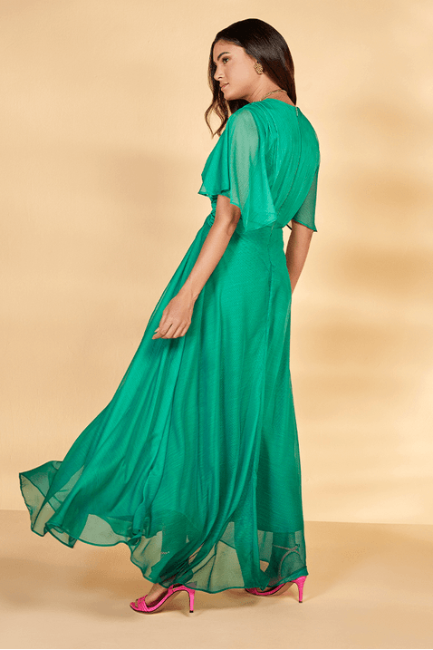 vestido verde longo 5